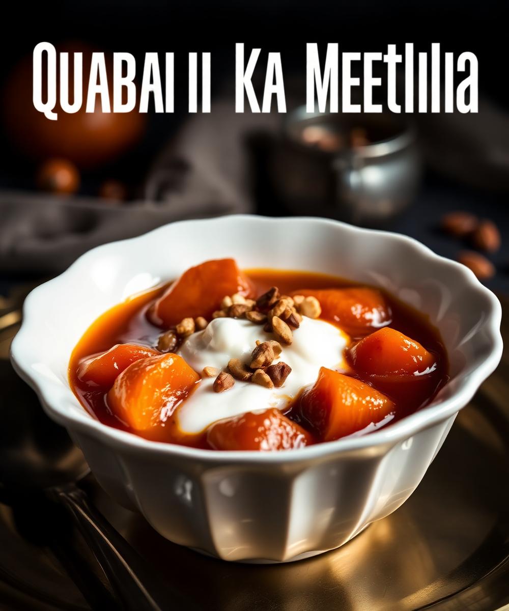 Apricot Delight (Qubani ka Meetha)